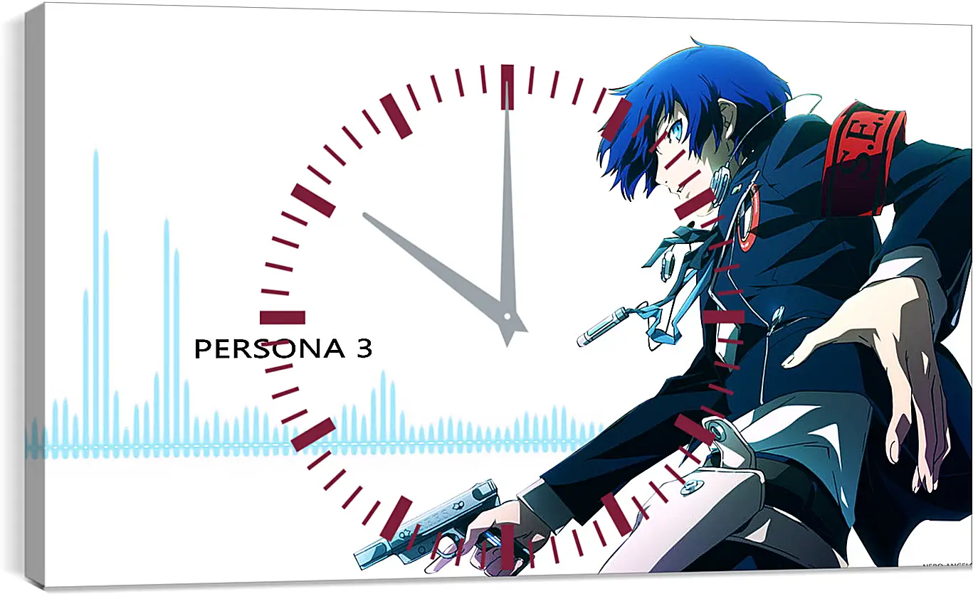 Часы картина - Persona 3
