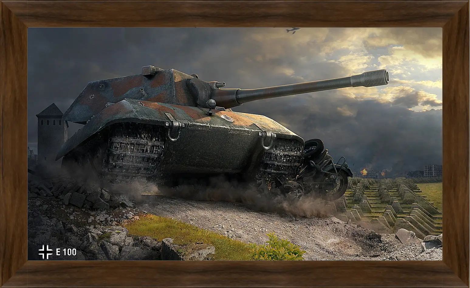 Картина в раме - World Of Tanks