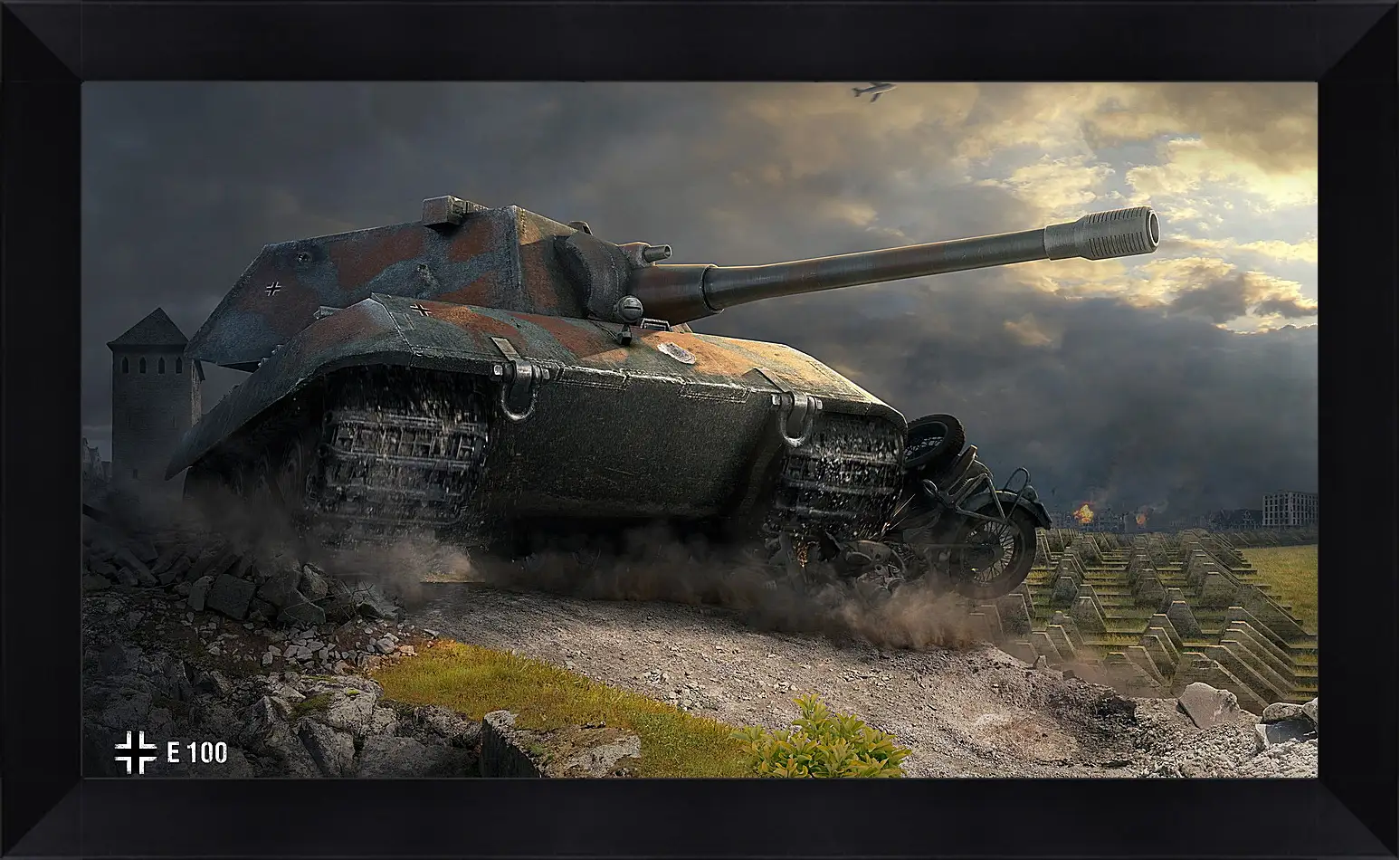 Картина в раме - World Of Tanks