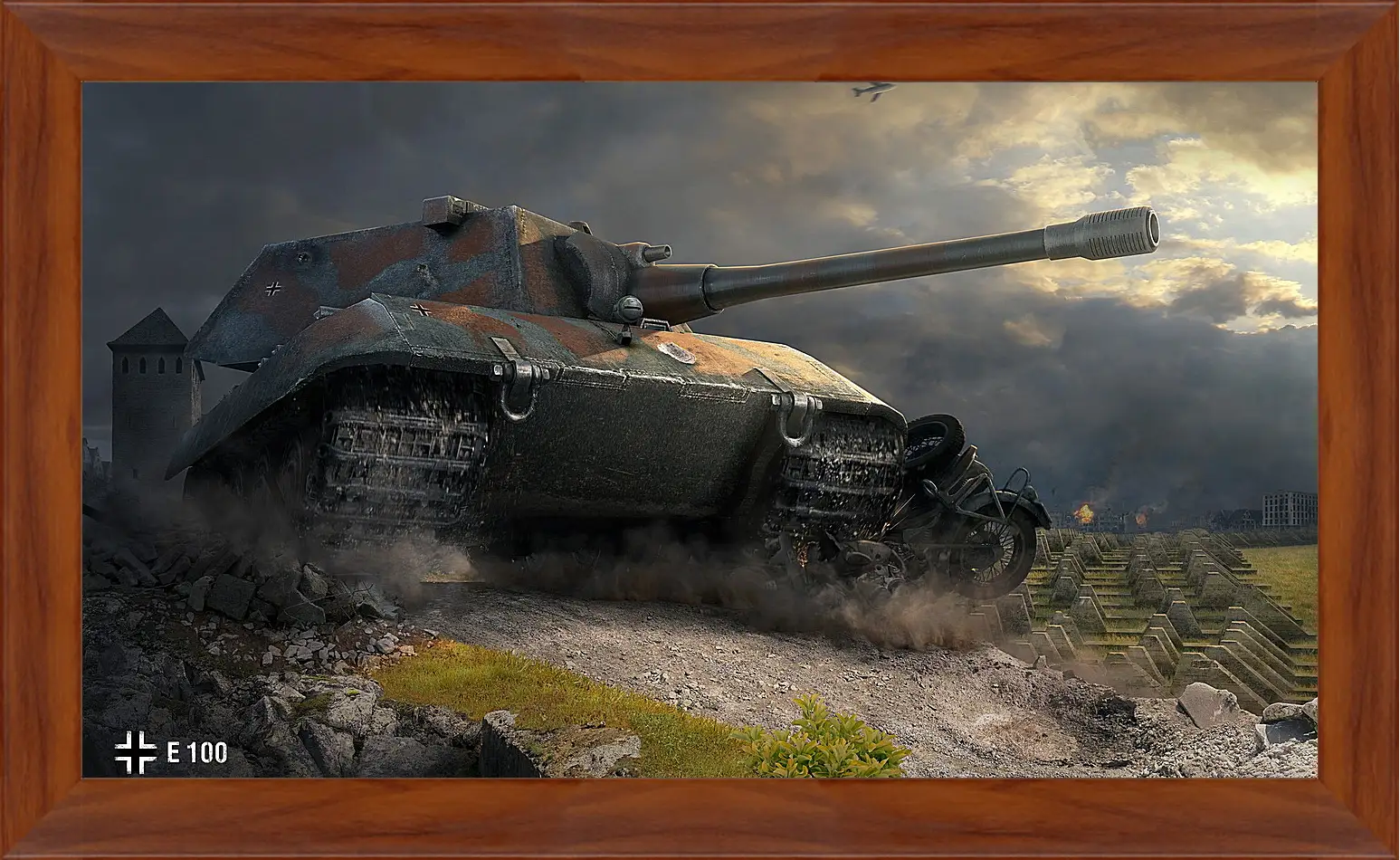 Картина в раме - World Of Tanks