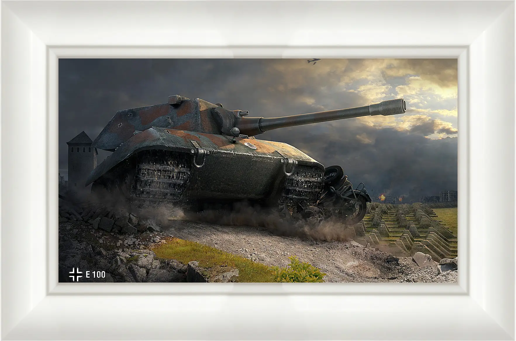 Картина в раме - World Of Tanks