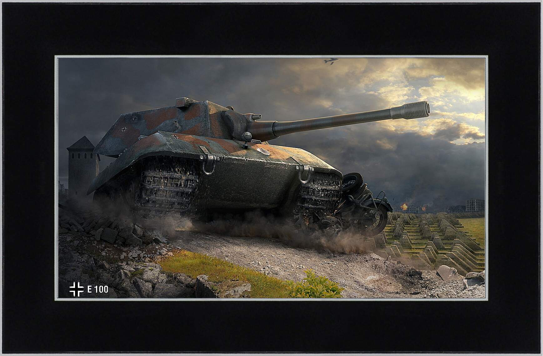 Картина в раме - World Of Tanks