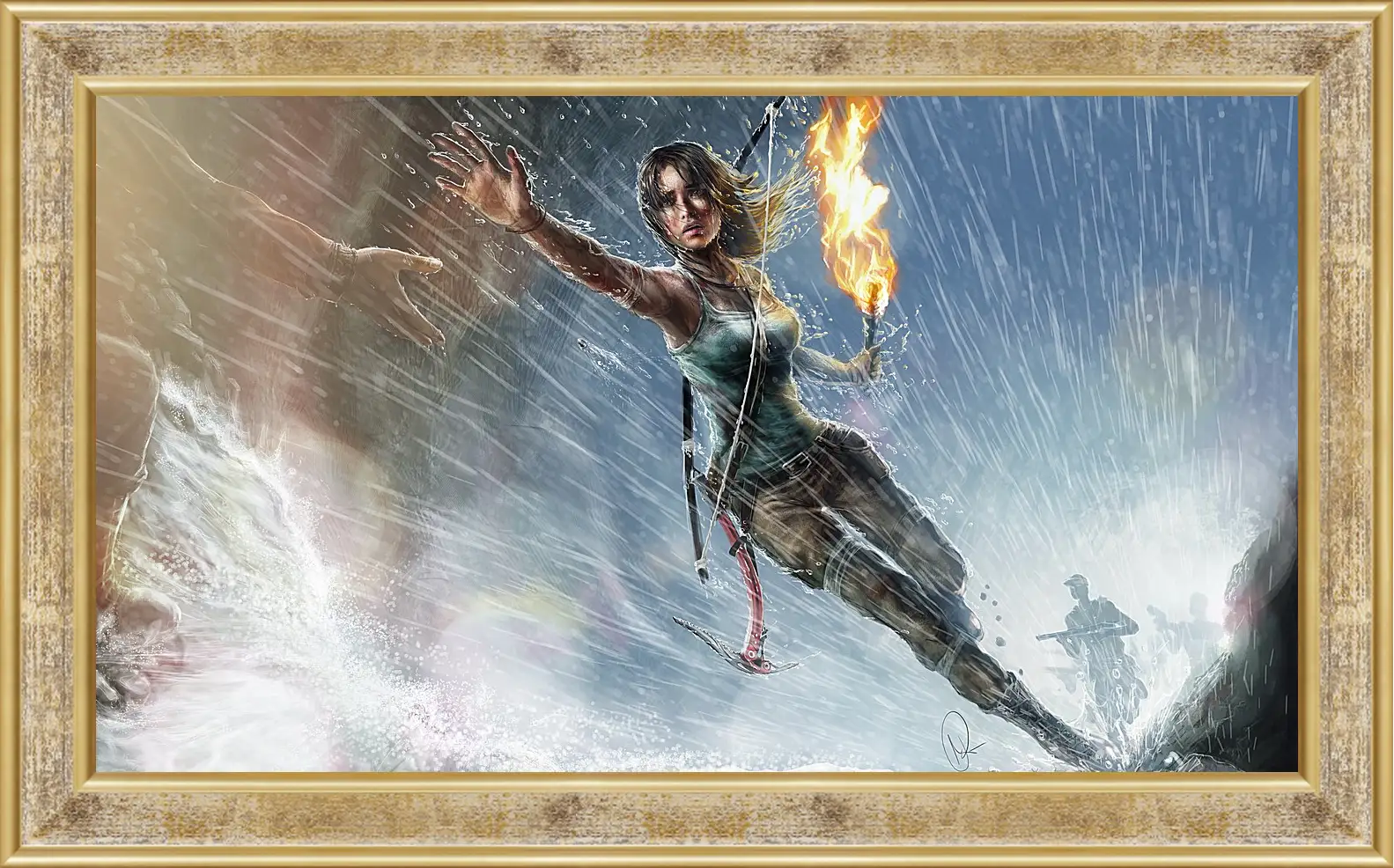 Картина в раме - Tomb Raider