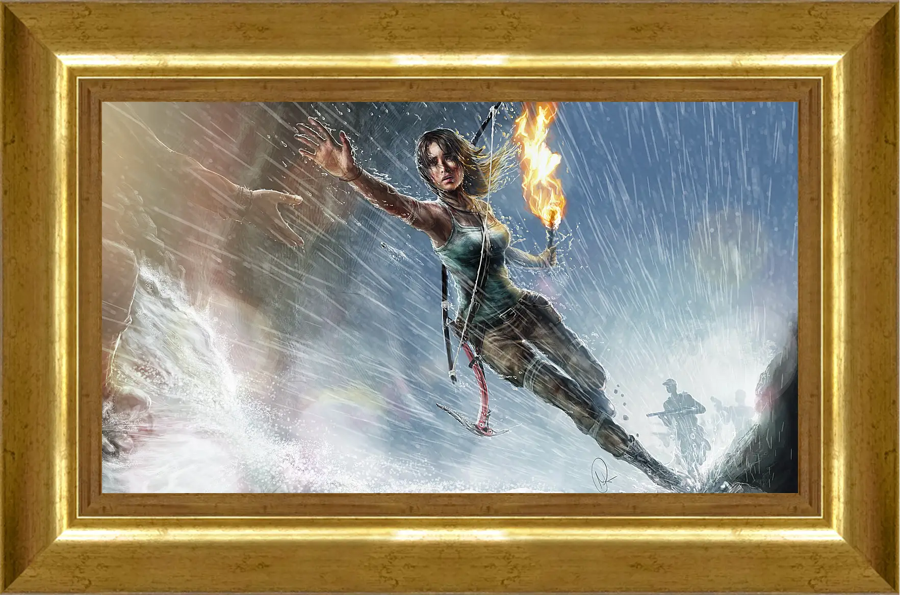 Картина в раме - Tomb Raider