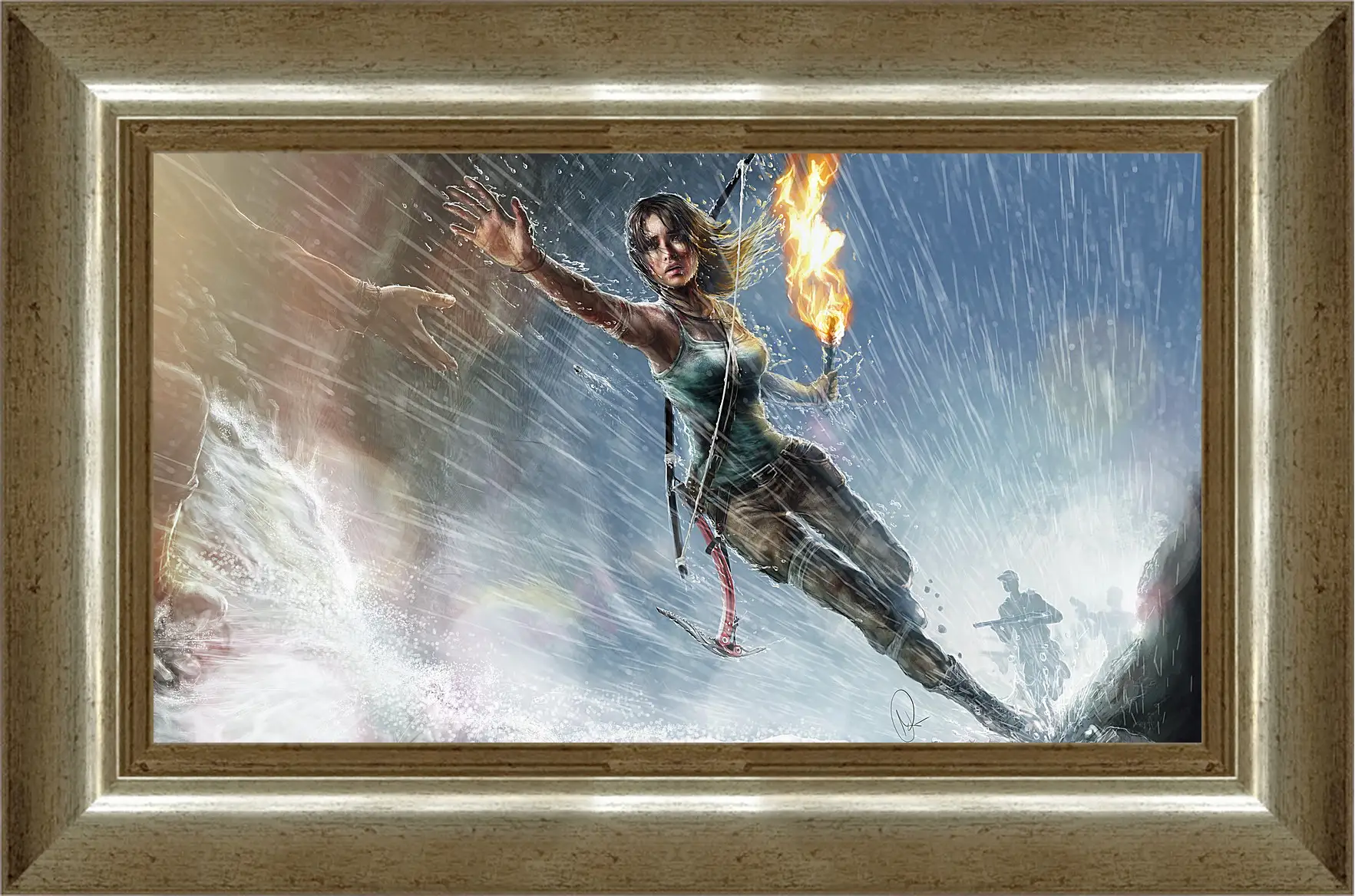 Картина в раме - Tomb Raider