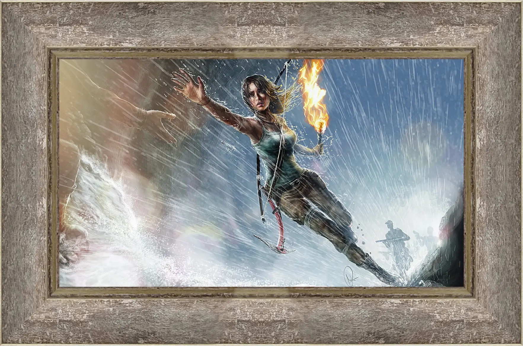 Картина в раме - Tomb Raider