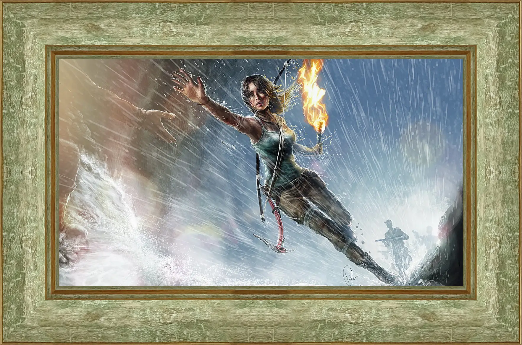 Картина в раме - Tomb Raider