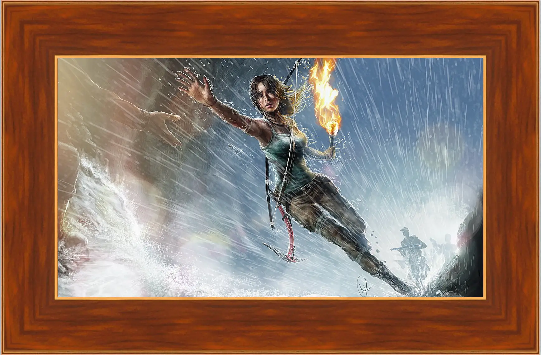 Картина в раме - Tomb Raider