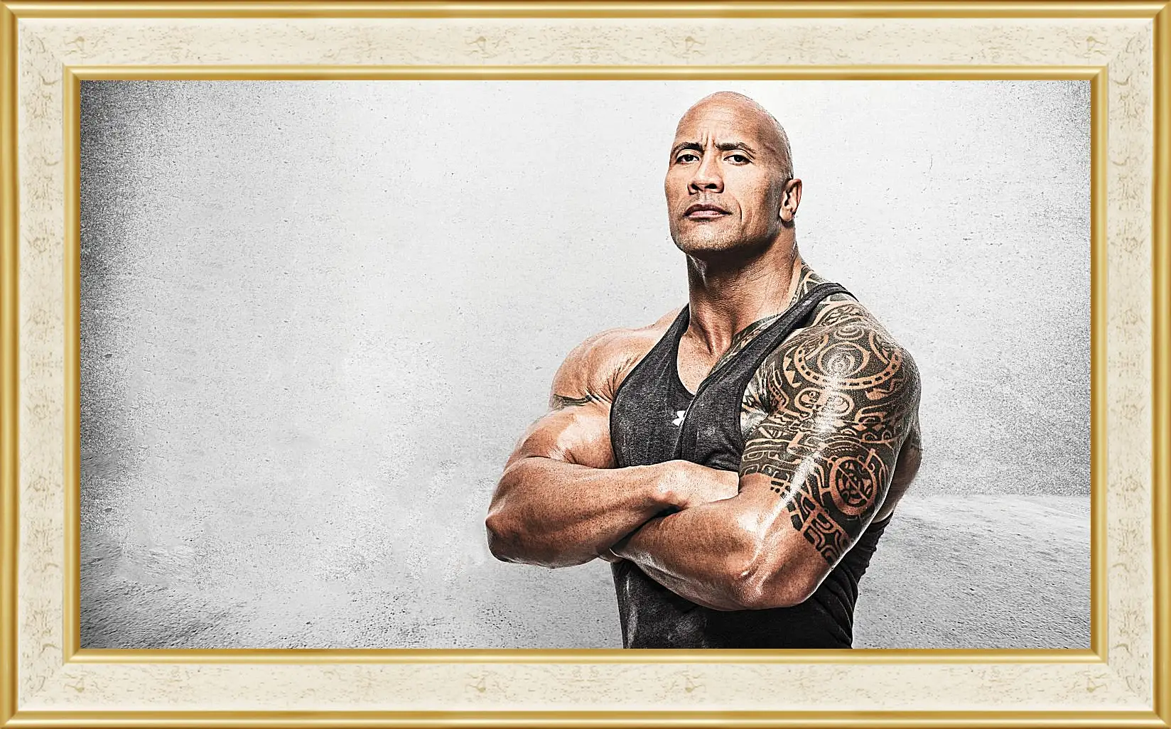 Картина в раме - Dwayne Douglas Johnson. Дуэйн Джонсон (Скала)