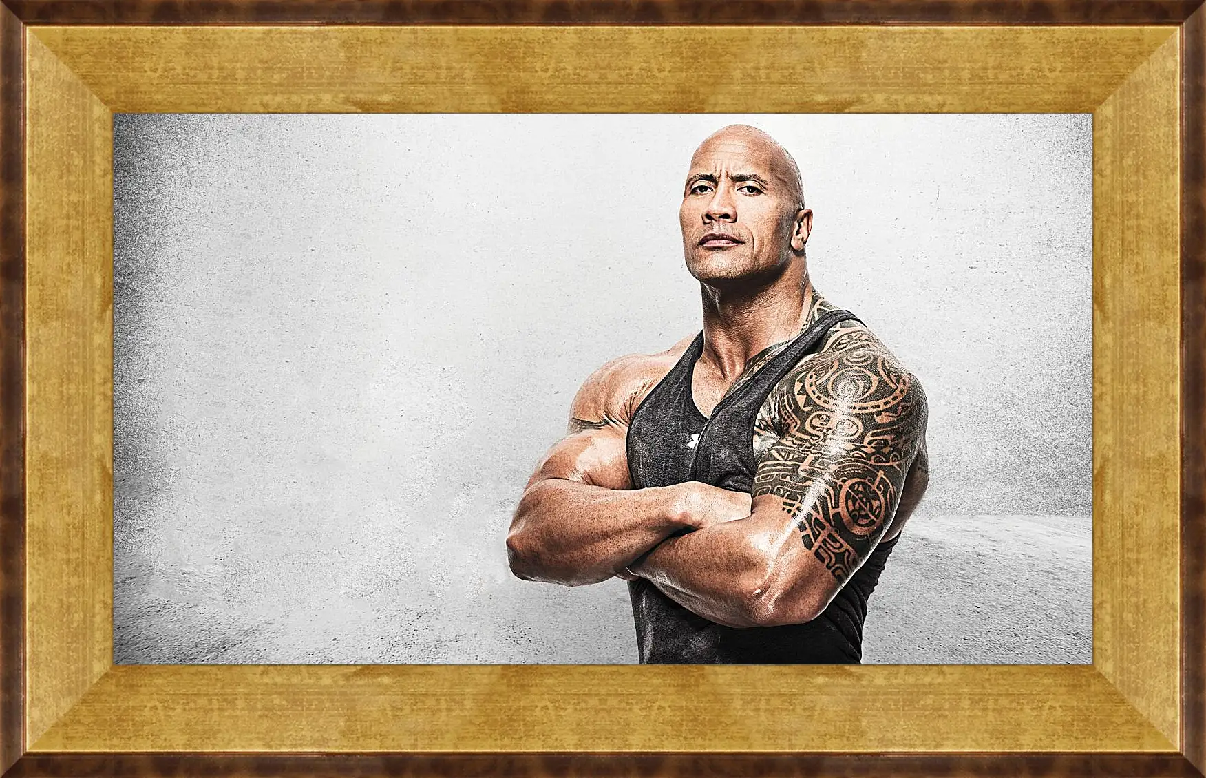 Картина в раме - Dwayne Douglas Johnson. Дуэйн Джонсон (Скала)