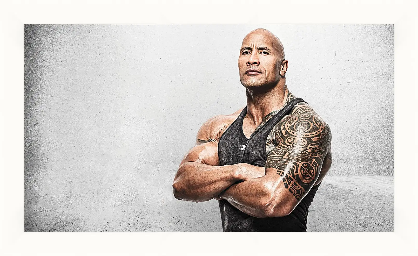 Картина в раме - Dwayne Douglas Johnson. Дуэйн Джонсон (Скала)