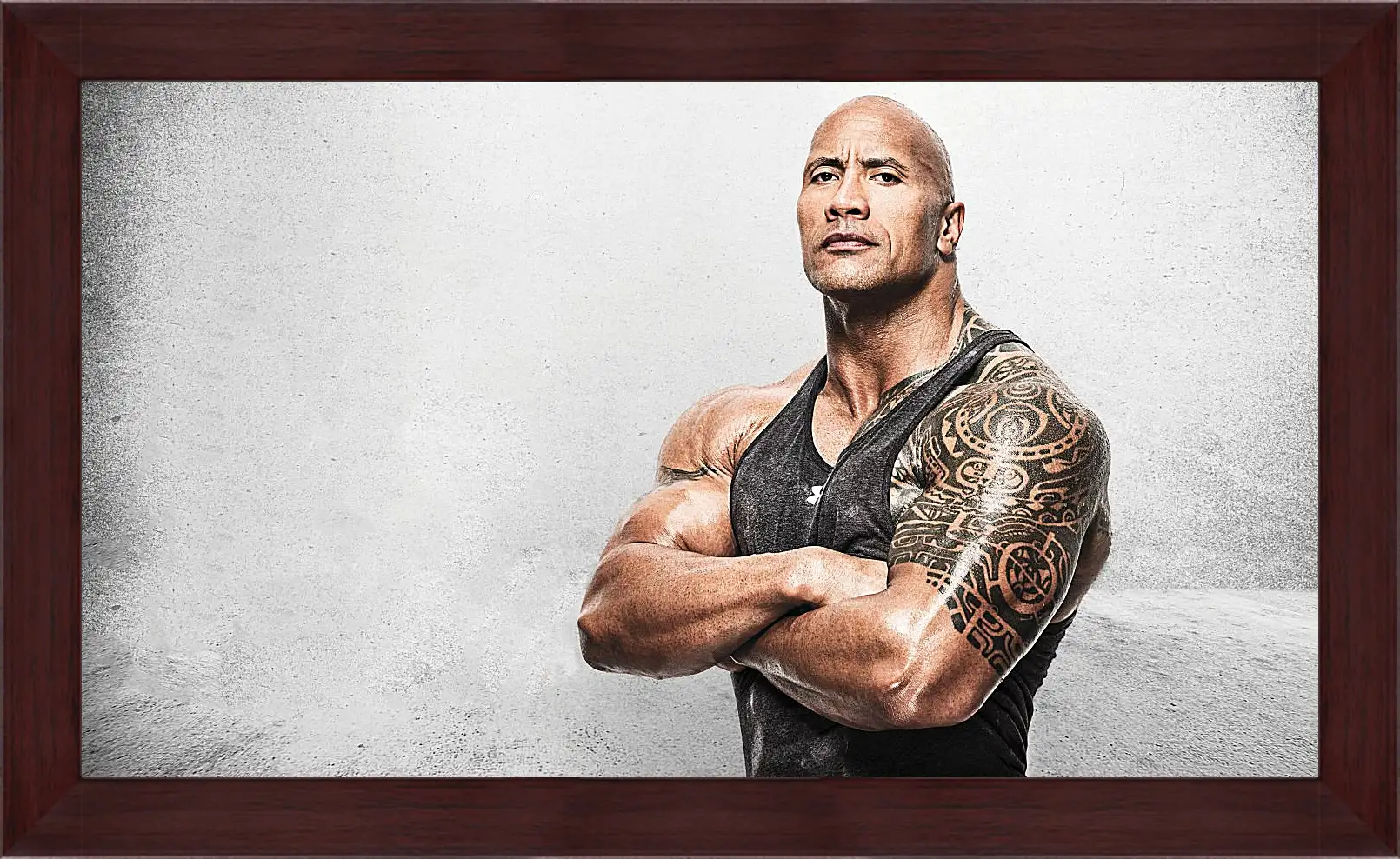 Картина в раме - Dwayne Douglas Johnson. Дуэйн Джонсон (Скала)