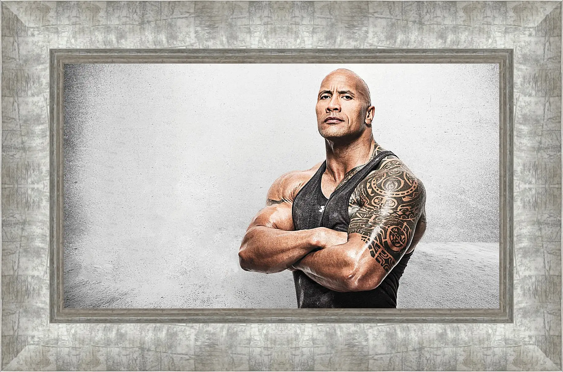 Картина в раме - Dwayne Douglas Johnson. Дуэйн Джонсон (Скала)