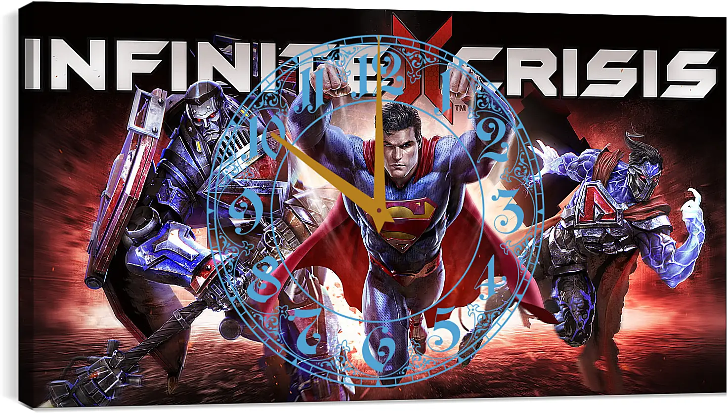 Часы картина - Infinite Crisis
