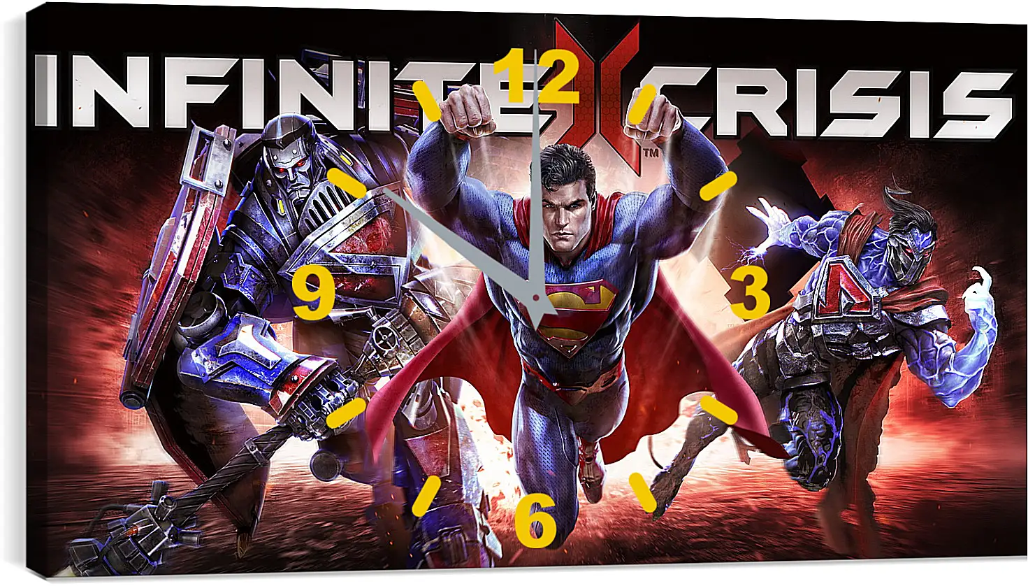 Часы картина - Infinite Crisis
