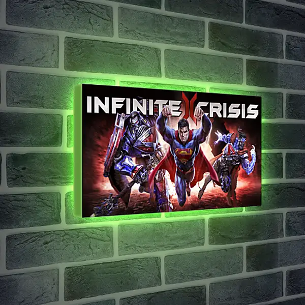 Лайтбокс световая панель - Infinite Crisis
