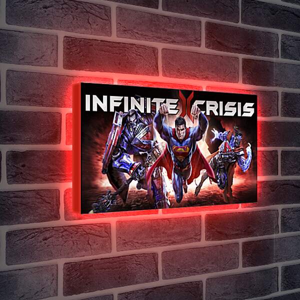 Лайтбокс световая панель - Infinite Crisis
