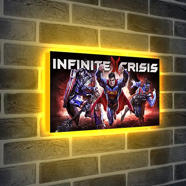 Лайтбокс световая панель - Infinite Crisis
