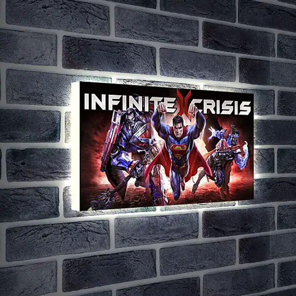 Лайтбокс световая панель - Infinite Crisis
