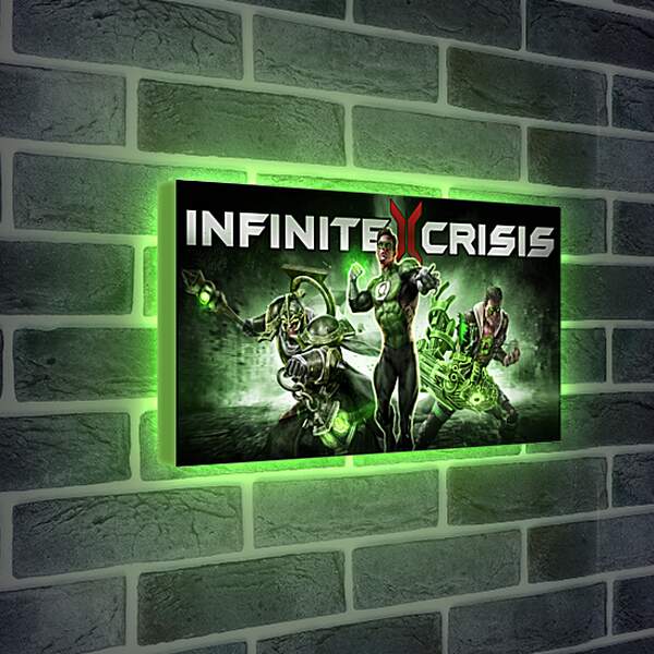 Лайтбокс световая панель - Infinite Crisis
