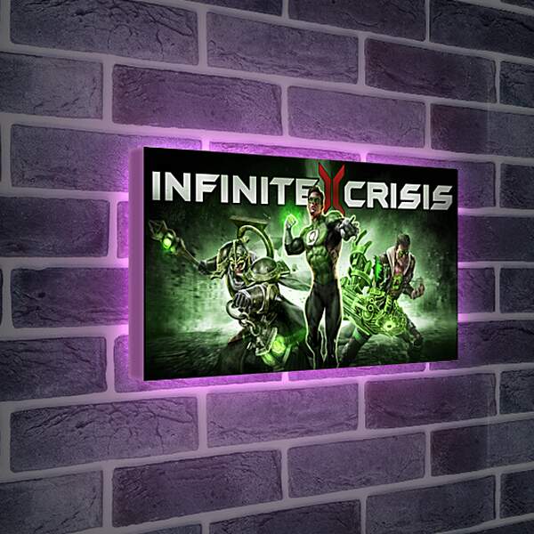 Лайтбокс световая панель - Infinite Crisis
