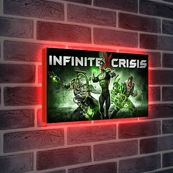 Лайтбокс световая панель - Infinite Crisis
