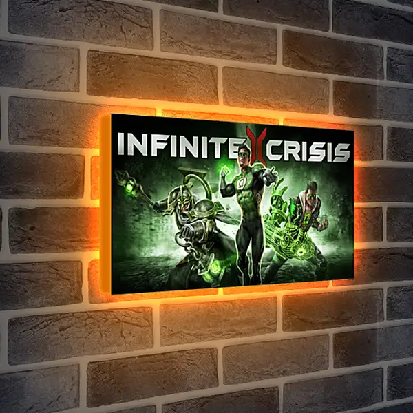 Лайтбокс световая панель - Infinite Crisis
