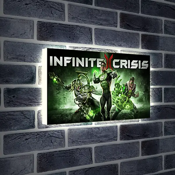 Лайтбокс световая панель - Infinite Crisis
