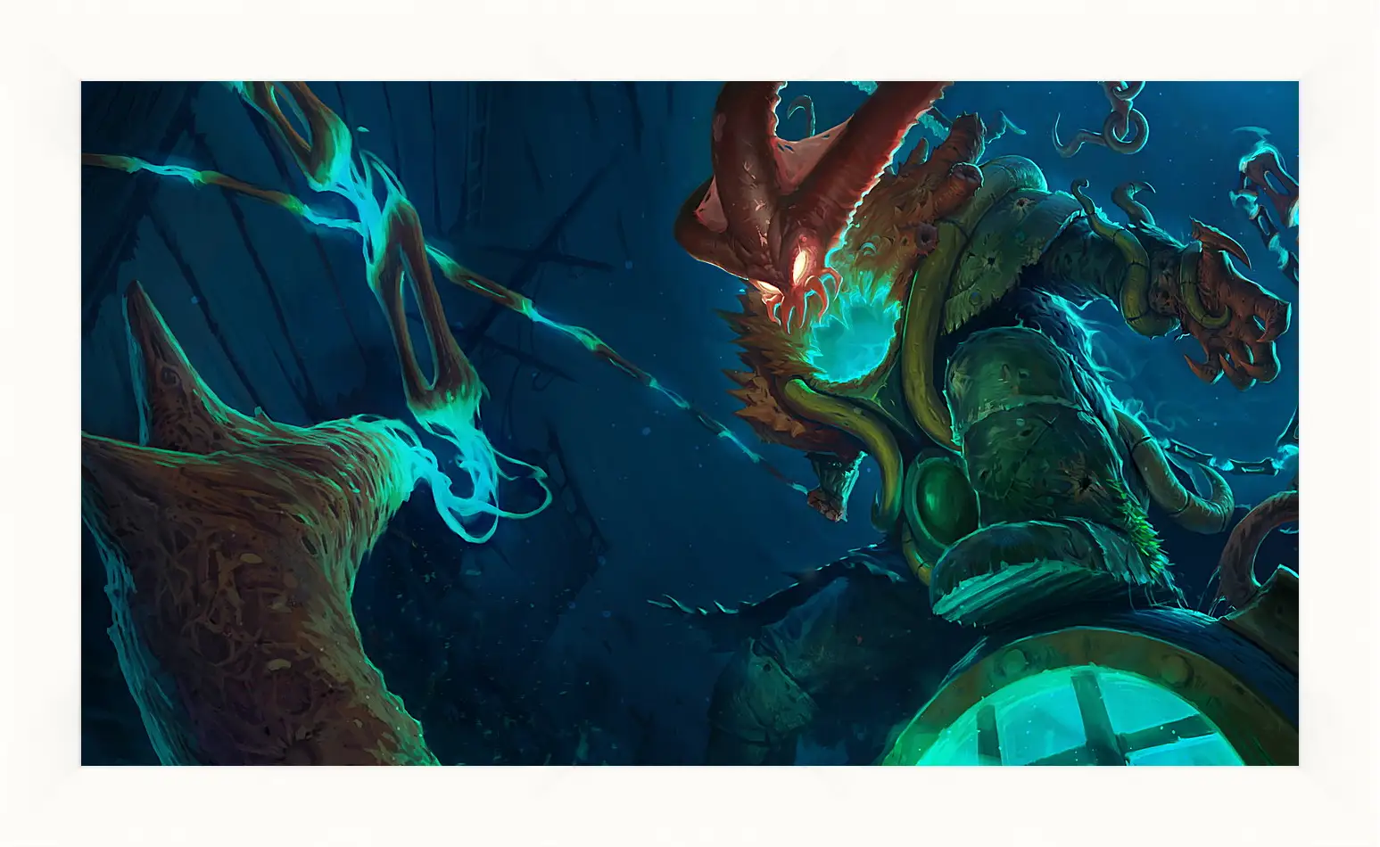 Картина в раме - League Of Legends
