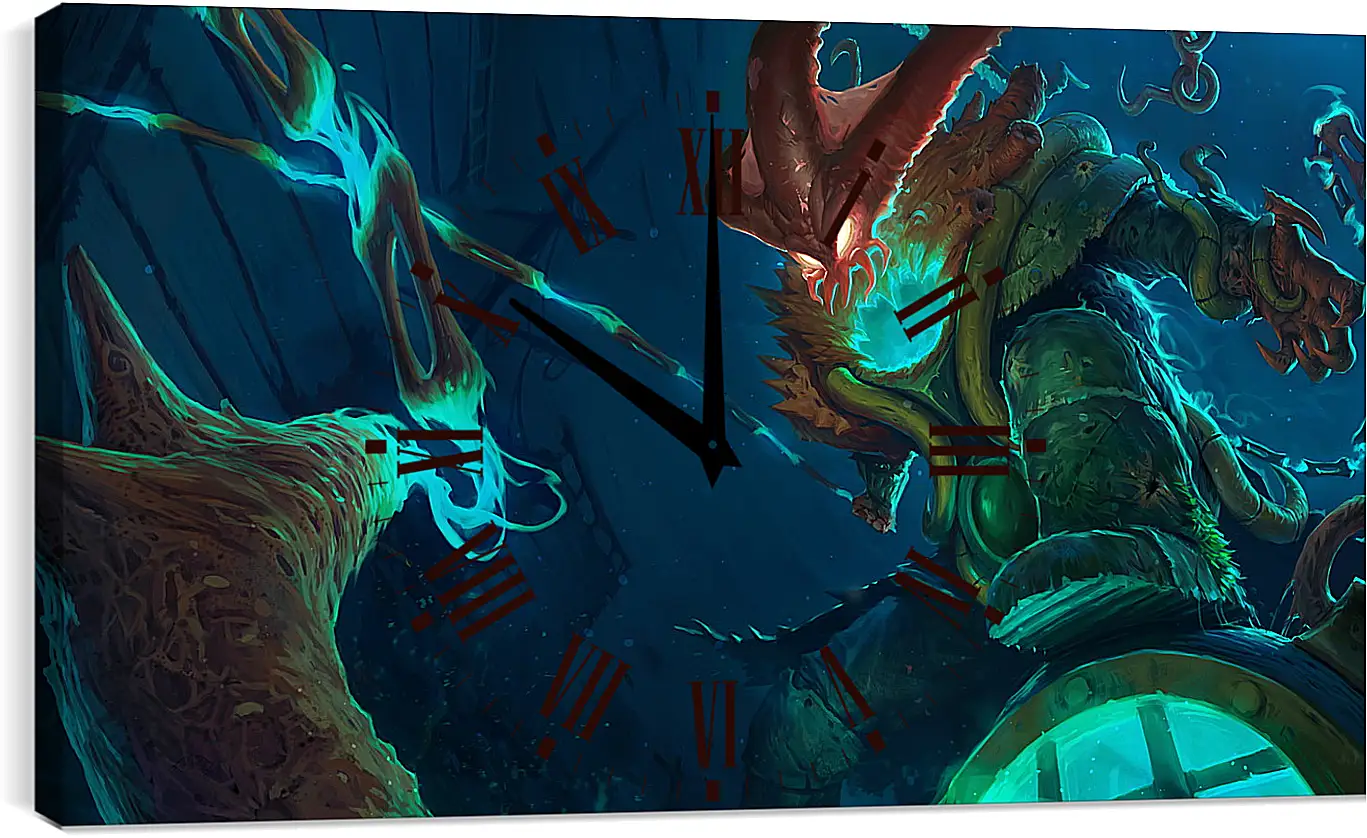 Часы картина - League Of Legends

