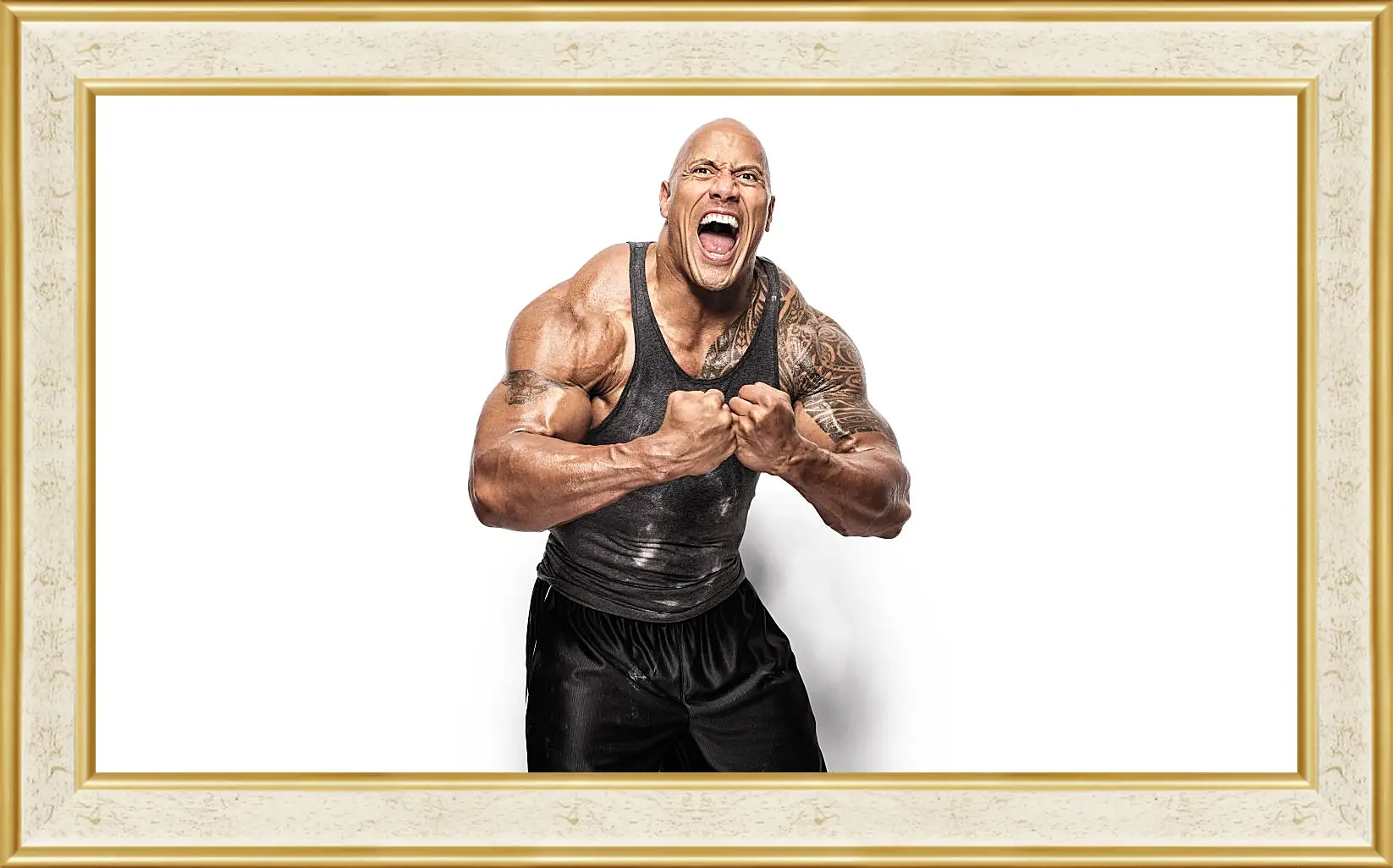 Картина в раме - Dwayne Douglas Johnson. Дуэйн Джонсон (Скала)