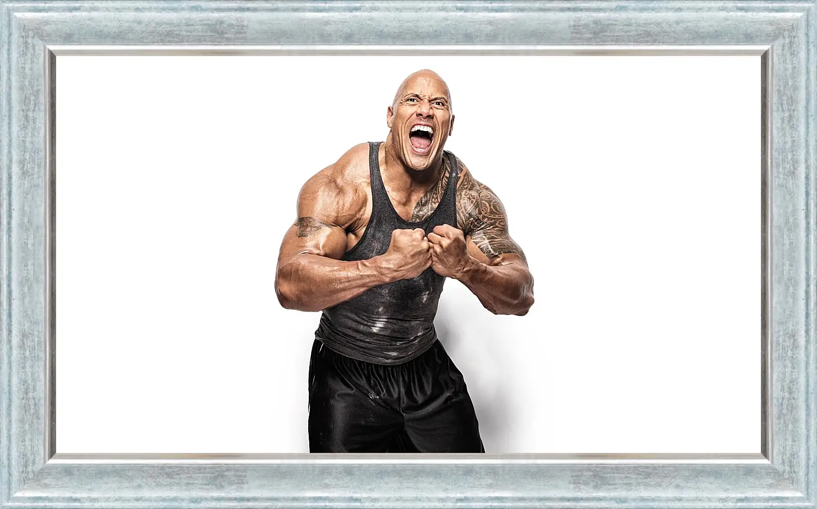 Картина в раме - Dwayne Douglas Johnson. Дуэйн Джонсон (Скала)