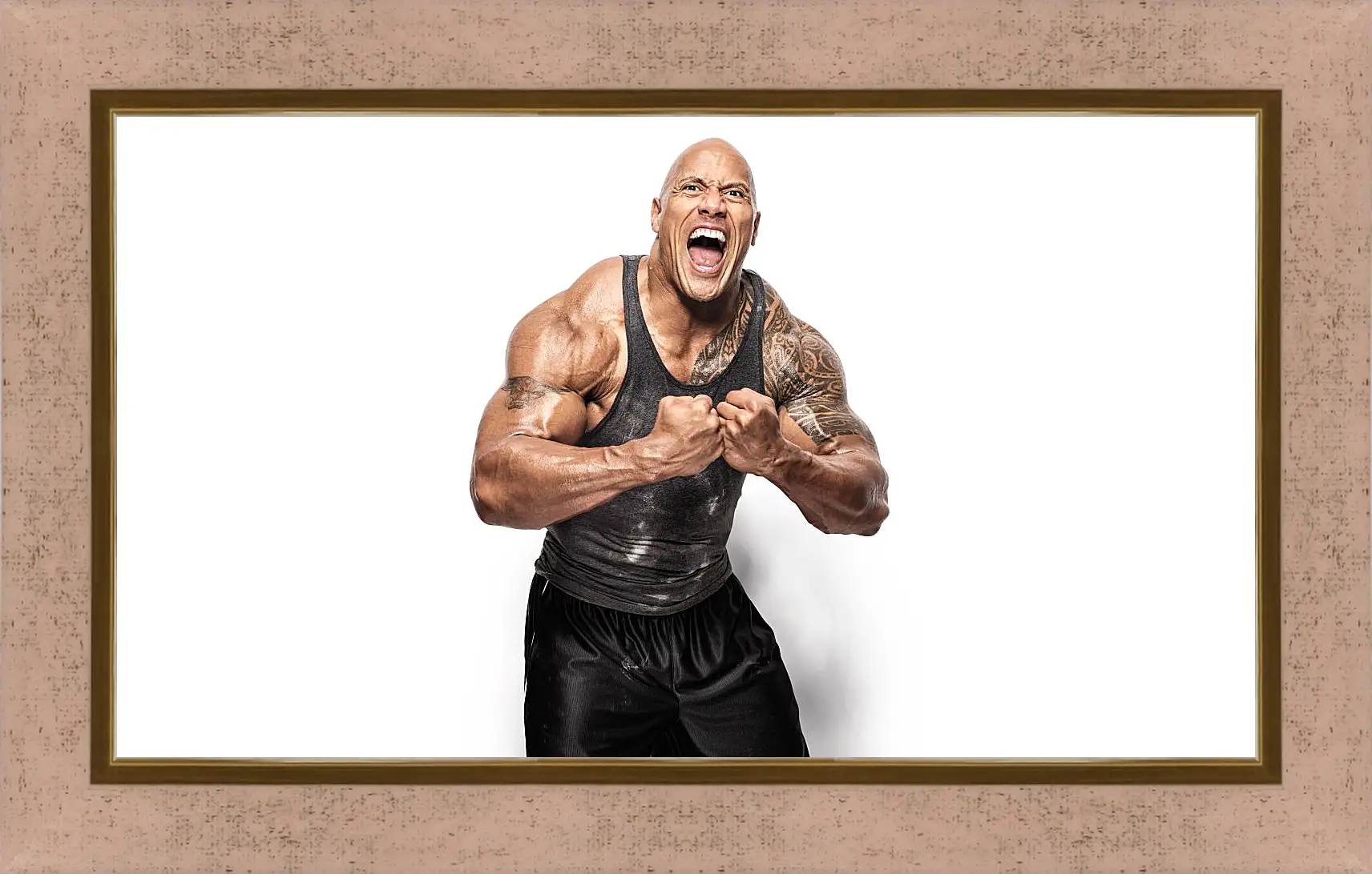 Картина в раме - Dwayne Douglas Johnson. Дуэйн Джонсон (Скала)