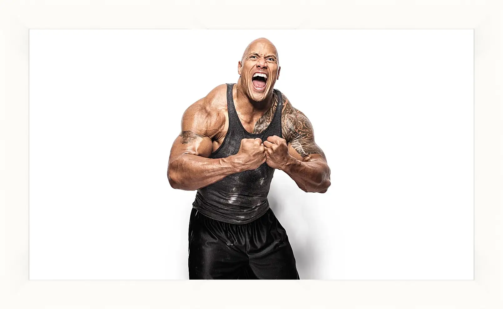 Картина в раме - Dwayne Douglas Johnson. Дуэйн Джонсон (Скала)