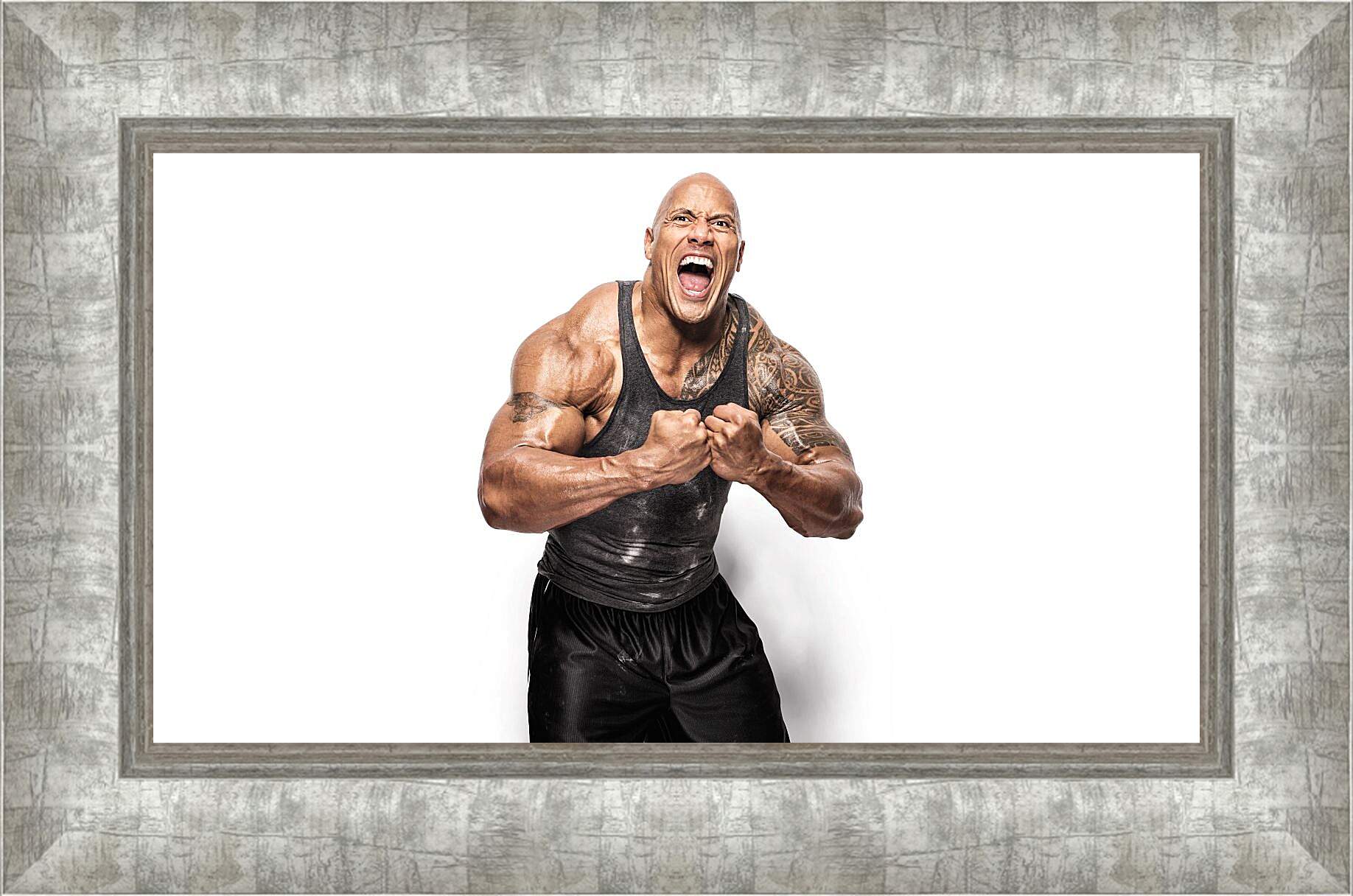 Картина в раме - Dwayne Douglas Johnson. Дуэйн Джонсон (Скала)