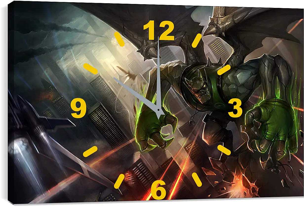 Часы картина - League Of Legends
