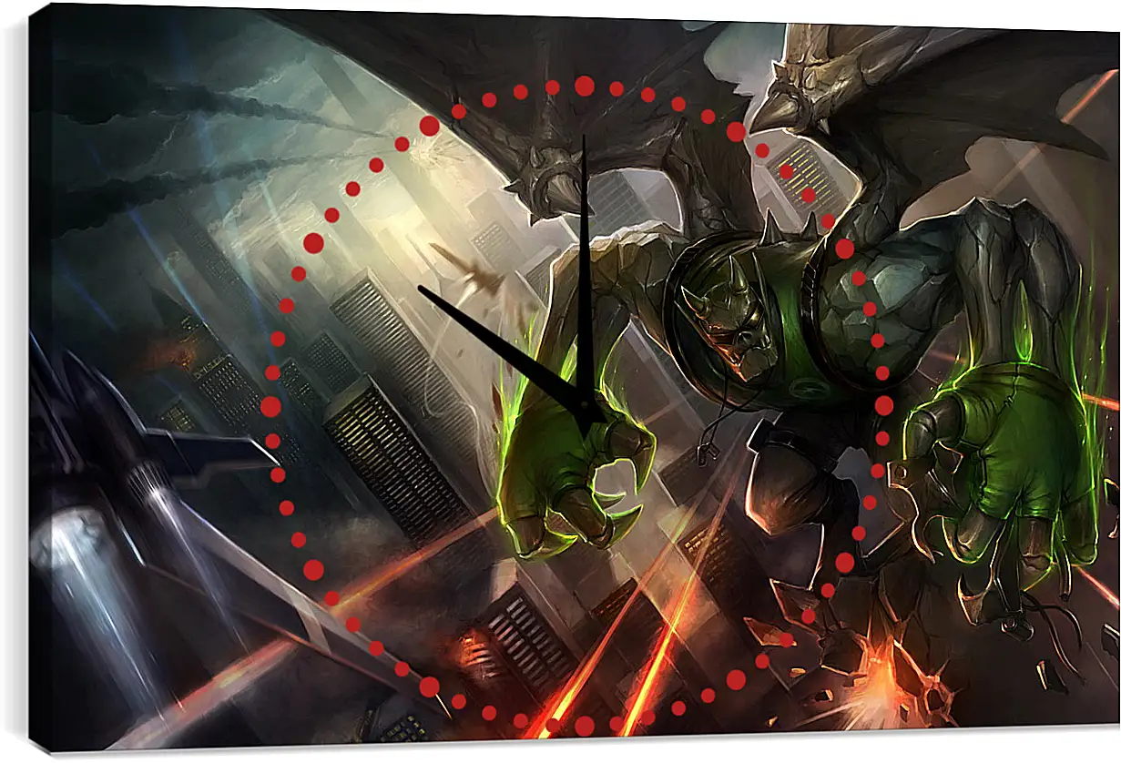 Часы картина - League Of Legends
