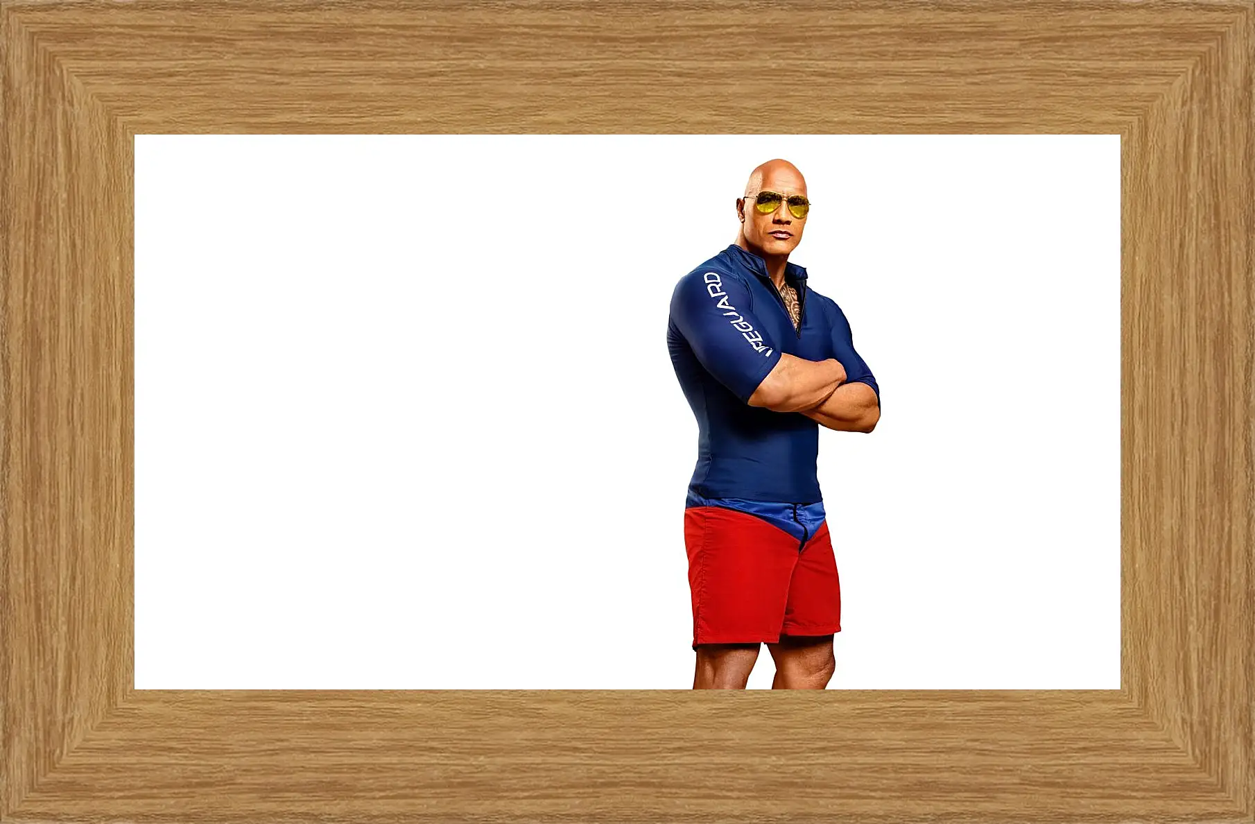 Картина в раме - Dwayne Douglas Johnson. Дуэйн Джонсон (Скала)