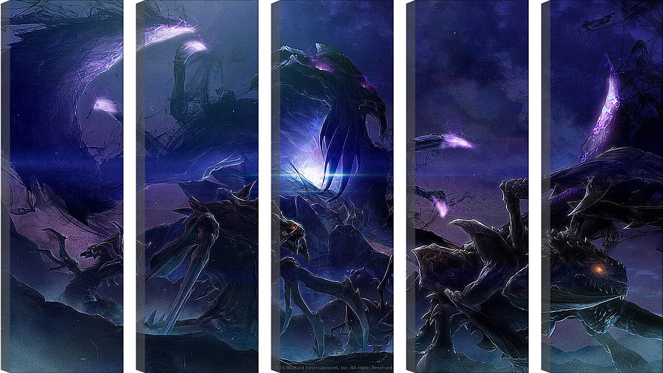 Модульная картина - StarCraft II: Legacy Of The Void