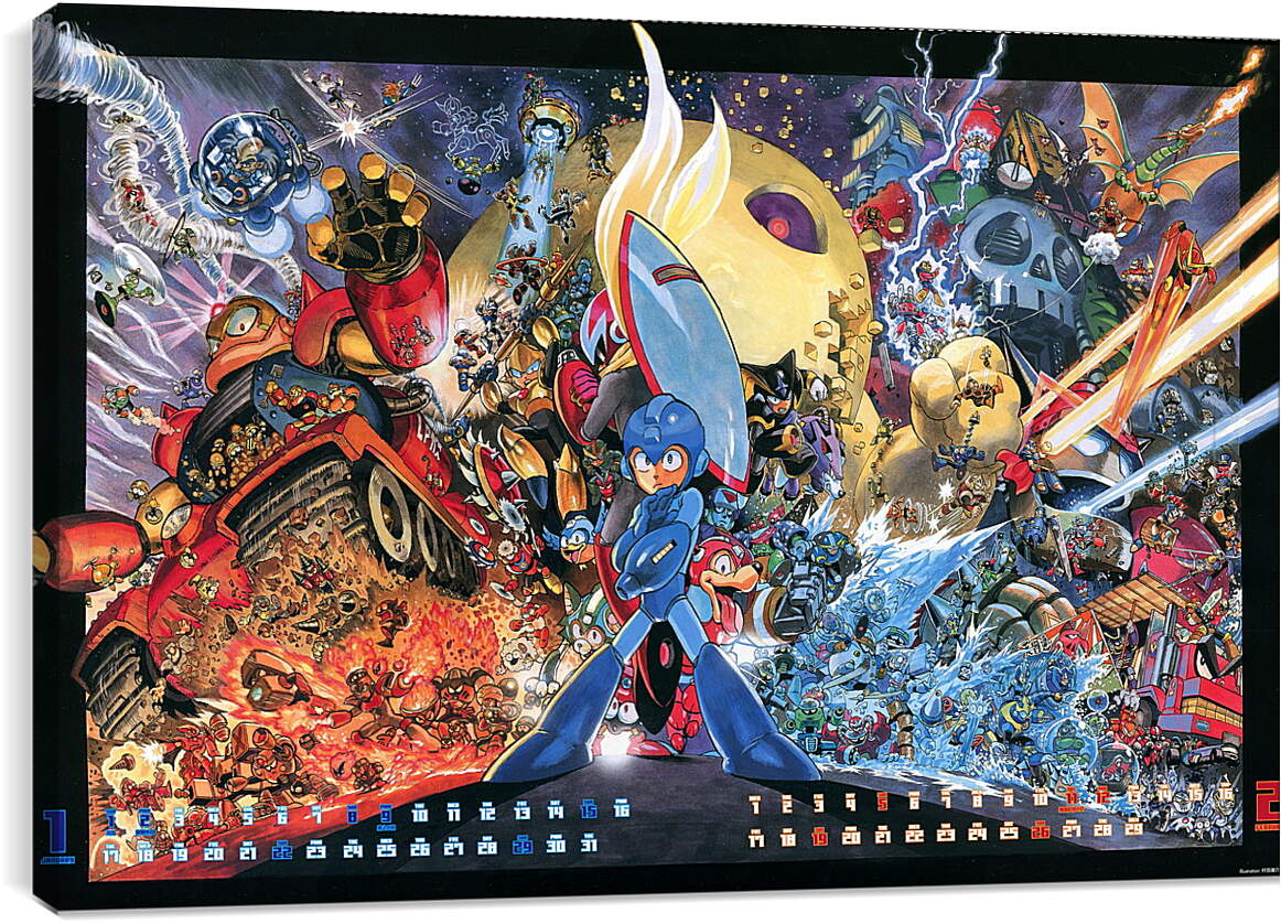 Постер и плакат - Mega Man
