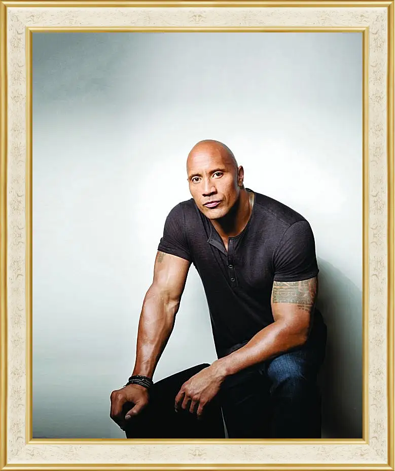 Картина в раме - Dwayne Douglas Johnson. Дуэйн Джонсон (Скала)