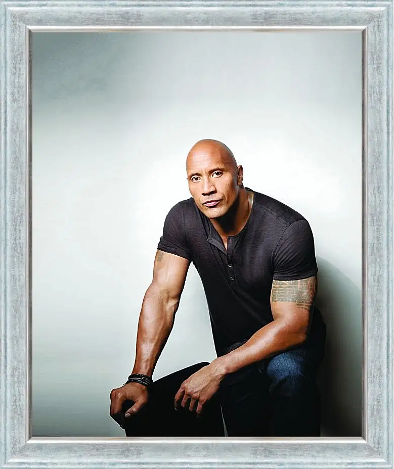 Картина в раме - Dwayne Douglas Johnson. Дуэйн Джонсон (Скала)