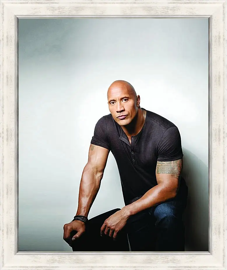 Картина в раме - Dwayne Douglas Johnson. Дуэйн Джонсон (Скала)