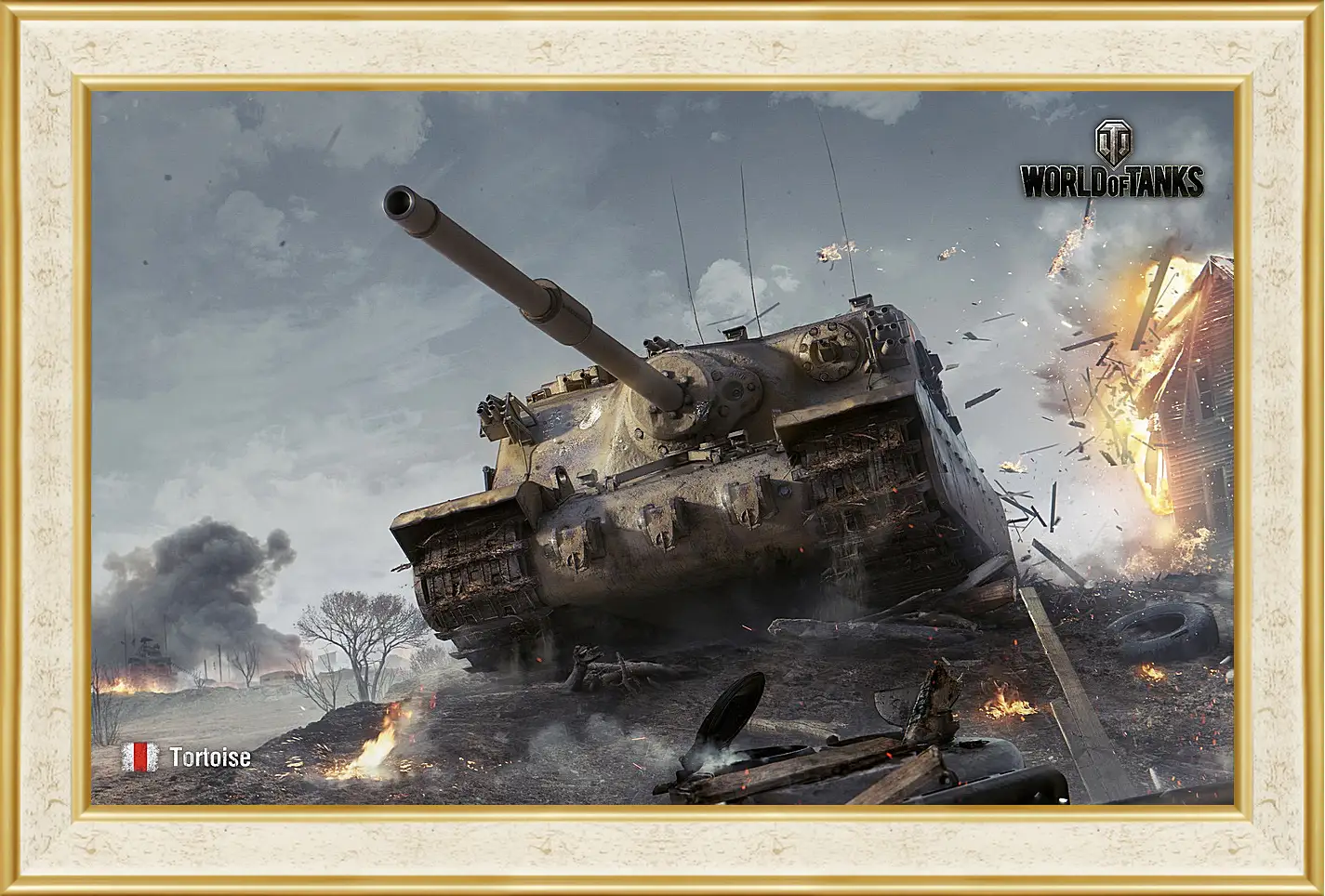 Картина в раме - World Of Tanks