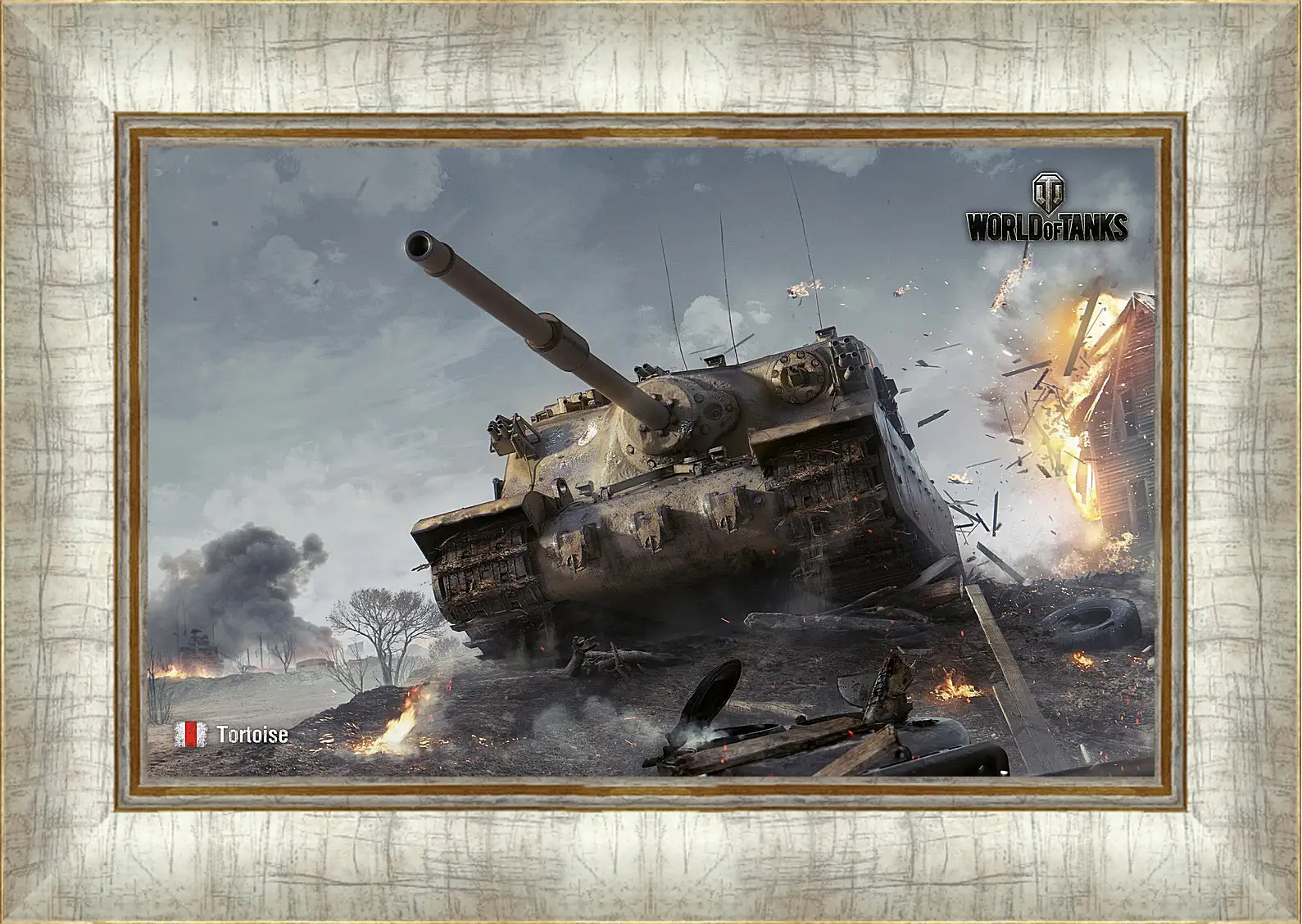 Картина в раме - World Of Tanks