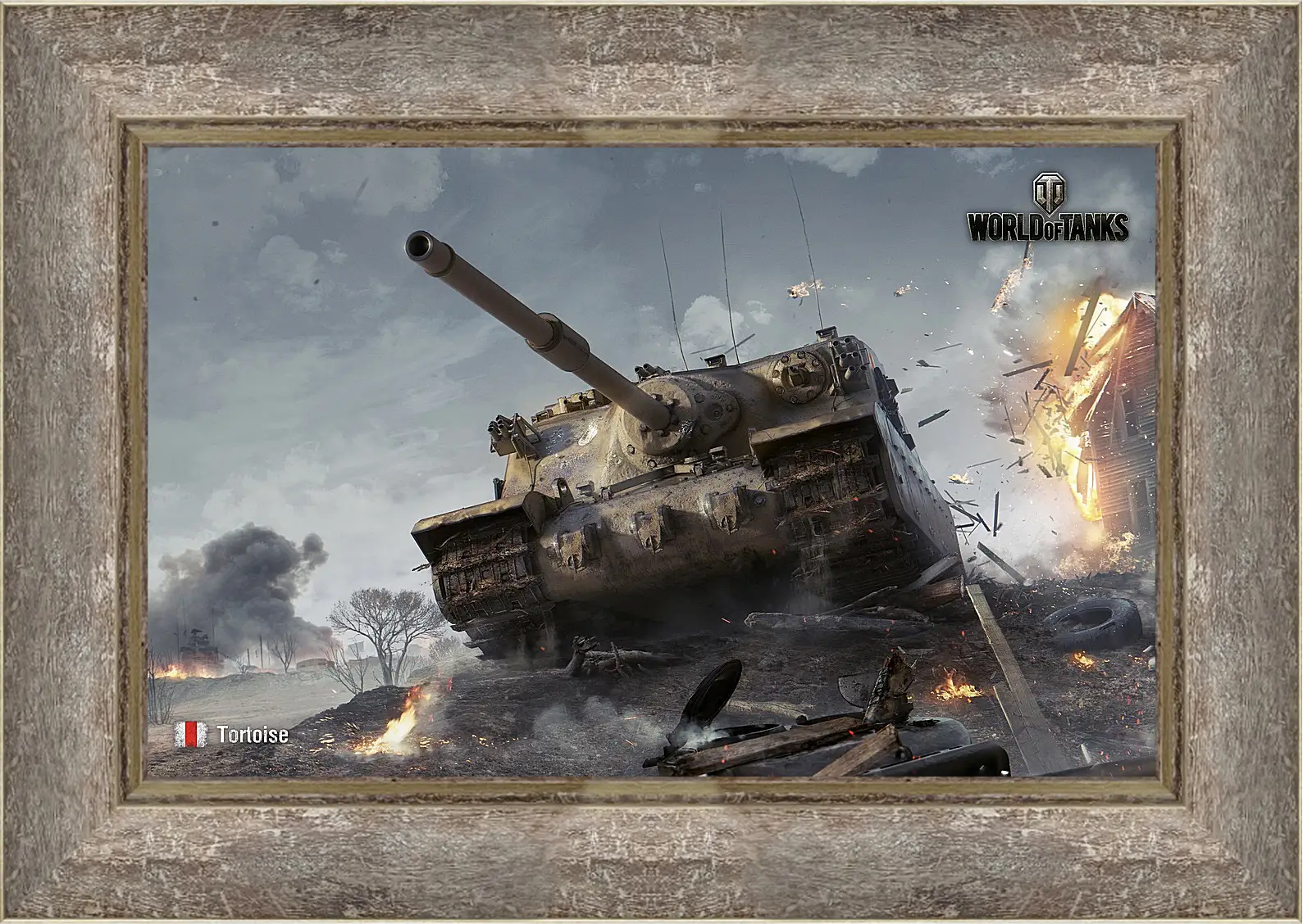 Картина в раме - World Of Tanks