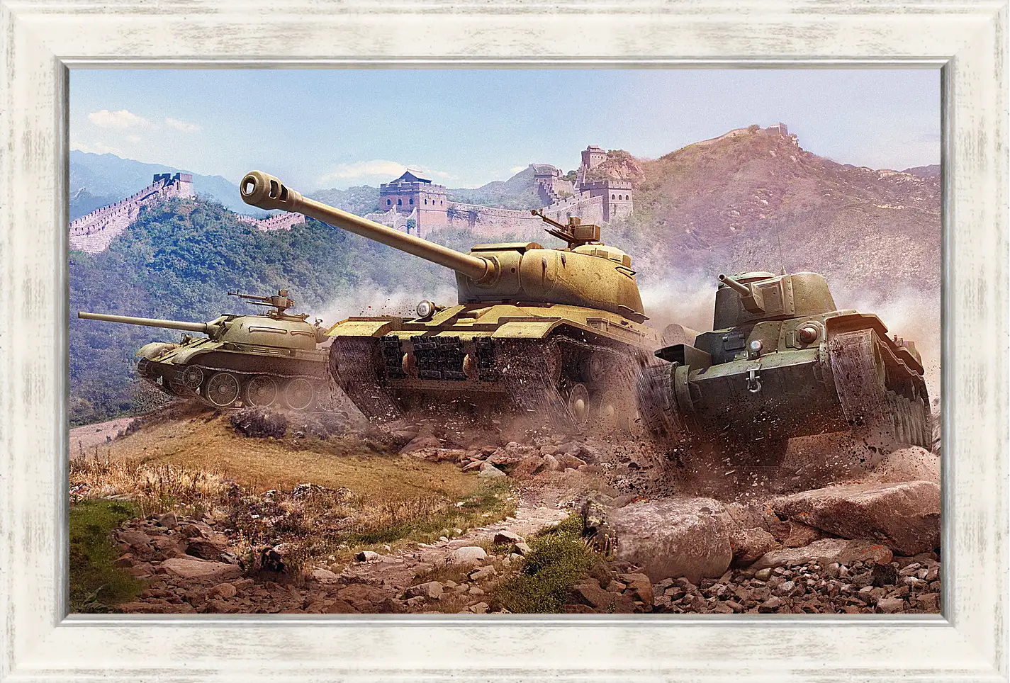 Картина в раме - World Of Tanks