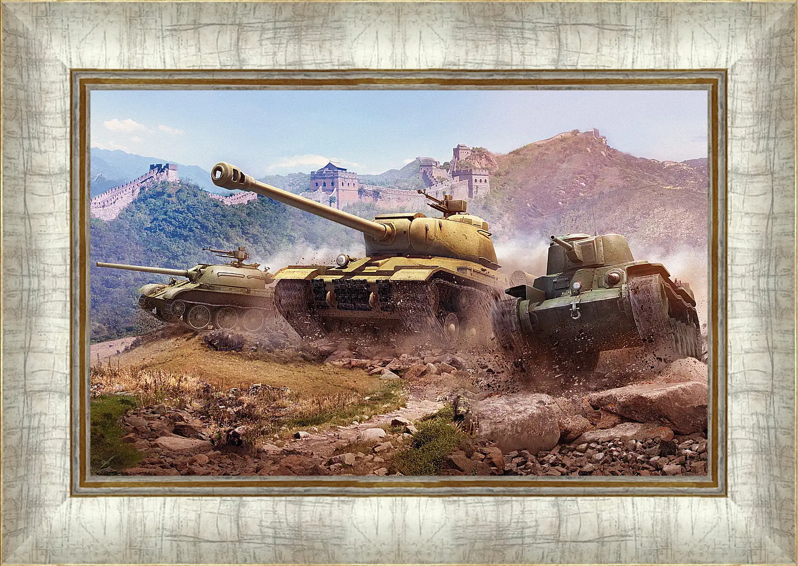 Картина в раме - World Of Tanks