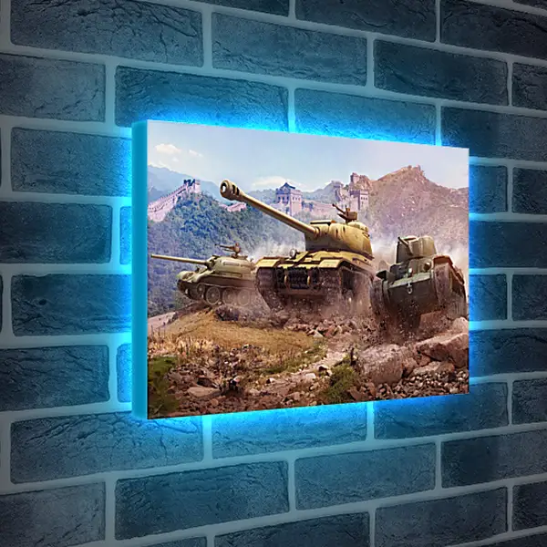 Лайтбокс световая панель - World Of Tanks