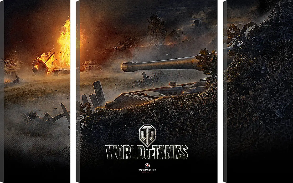 Модульная картина - World Of Tanks